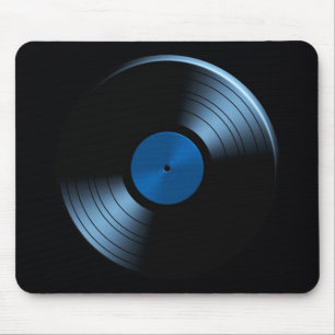 Vinyl Record Album - Very Retro Mouse Pad