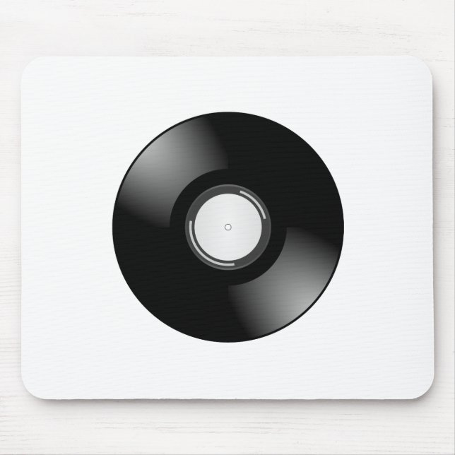 Vinyl Record by Chillee Wilson Mouse Pad (Front)