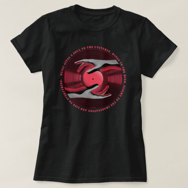 Vinyl Record  - Carvera T-Shirt (Design Front)