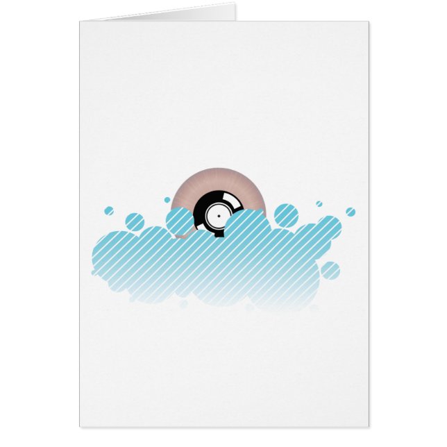 Vinyl Record Cloud - DJ Disc Jockey Music (Front)