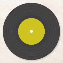 Vinyl Record Coaster