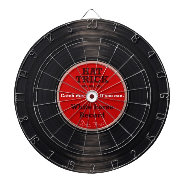 vinyl record dartboard (Front)