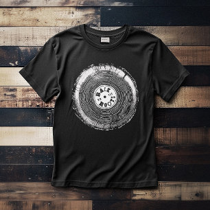 Vinyl Record Fans Lovers Collectors Music Nature T-Shirt