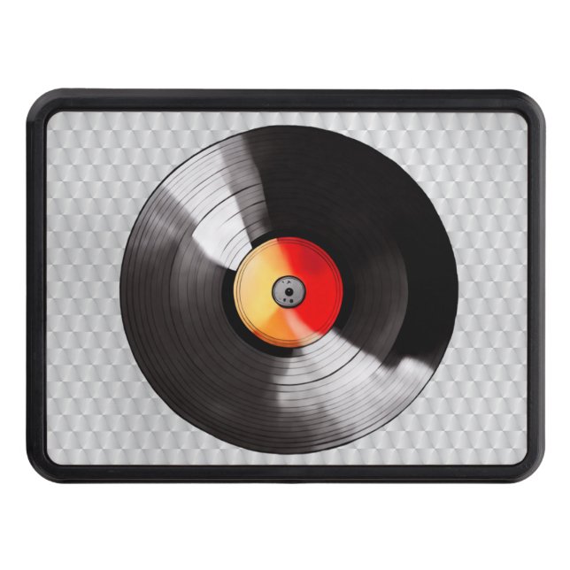 Vinyl Record Hitch Cover (Front)