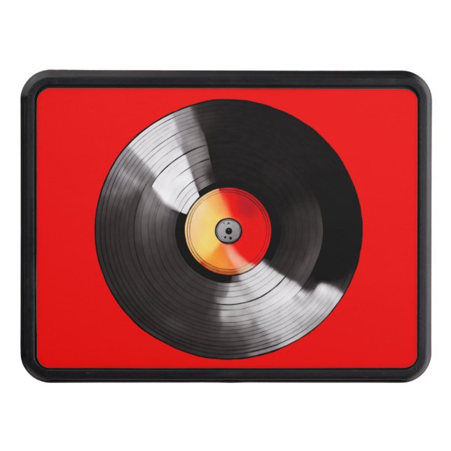 Vinyl Record Hitch Cover (Front)