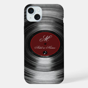 vinyl record iPhone 15 plus case
