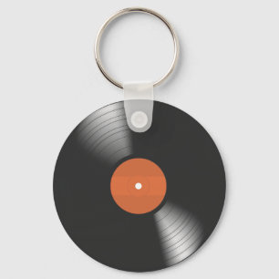 Vinyl Record Keychain