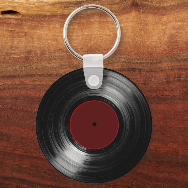 vinyl record keychain (Front)