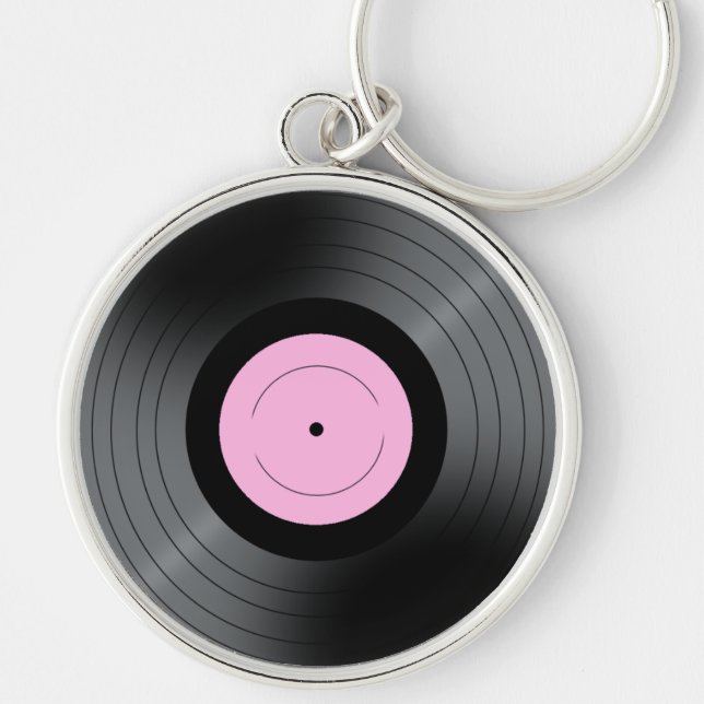 Vinyl Record Keychain (Front)