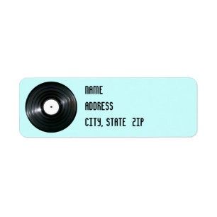 Vinyl Record Label