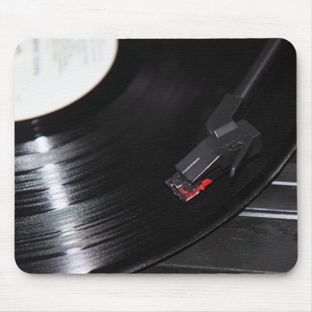 Vinyl Record Mouse Pad (Front)