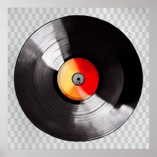 Vinyl Record Poster