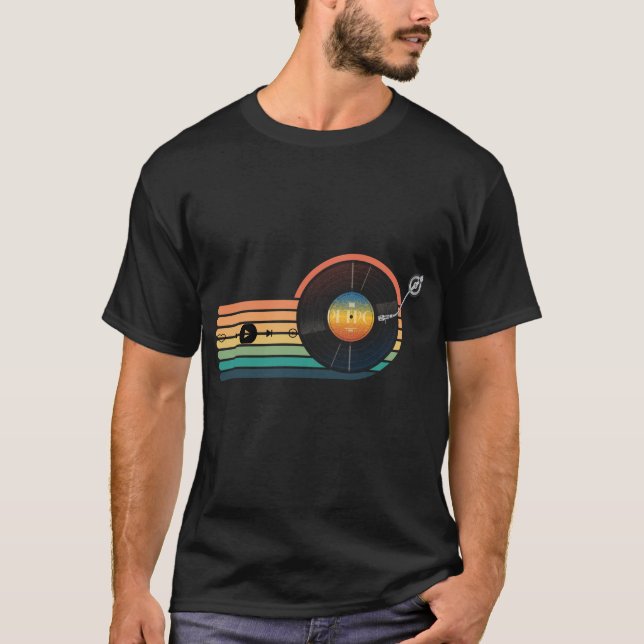 vinyl record shirt T-Shirt (Front)