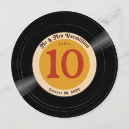 Vinyl Record Super Browns Numéro de table