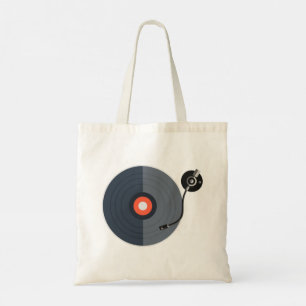 Vinyl Record Tote Bag