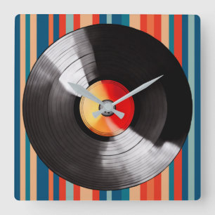 Vinyl Record Wall Clock