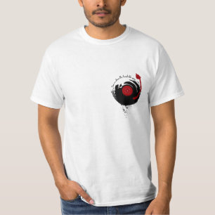 Vinyl Records Home Is Where The Turntable Spins T-Shirt