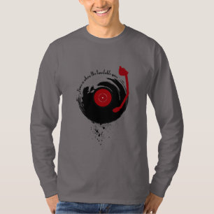 Vinyl Records Home Is Where The Turntable Spins T-Shirt
