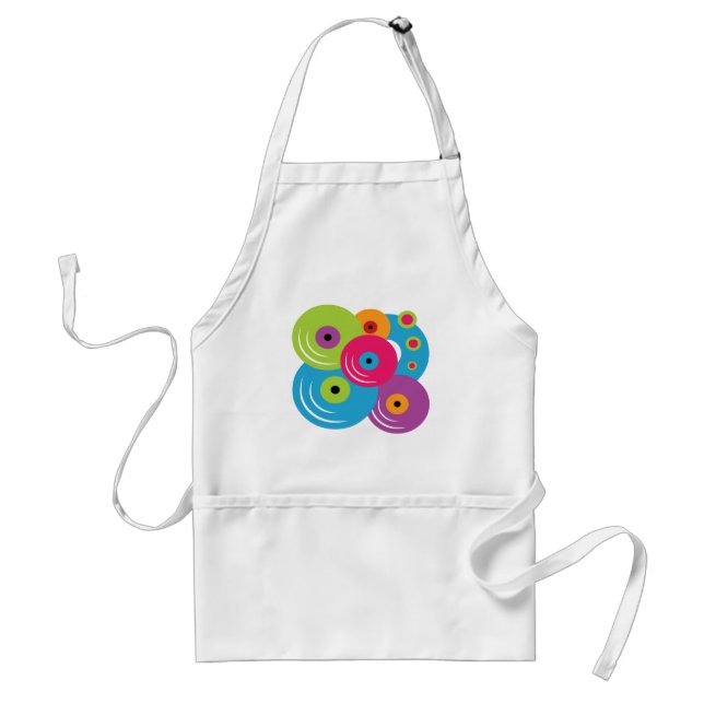 Vinyl Records Standard Apron (Front)
