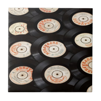Vinyl Records Tile