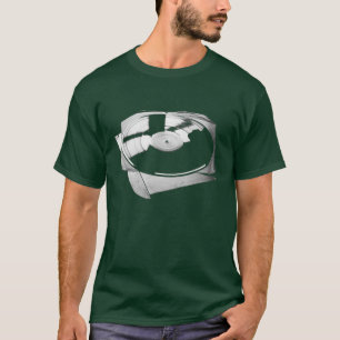 Vinyl Retro LP - DJ Turntable record collection T-Shirt