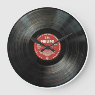 Vinyl Retro Wall Clock - Designer's Choice Gifts