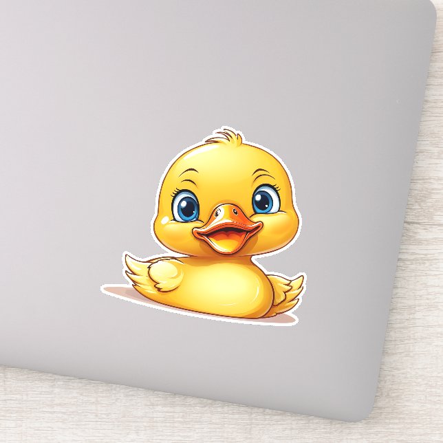 Vinyl - Rubber Ducky Decal (Detail)