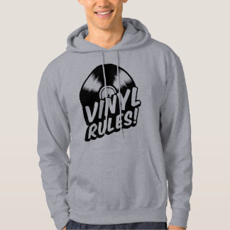 vinyl rules hoodie
