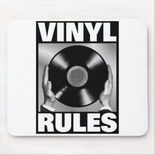 VINYL RULES MOUSE PAD