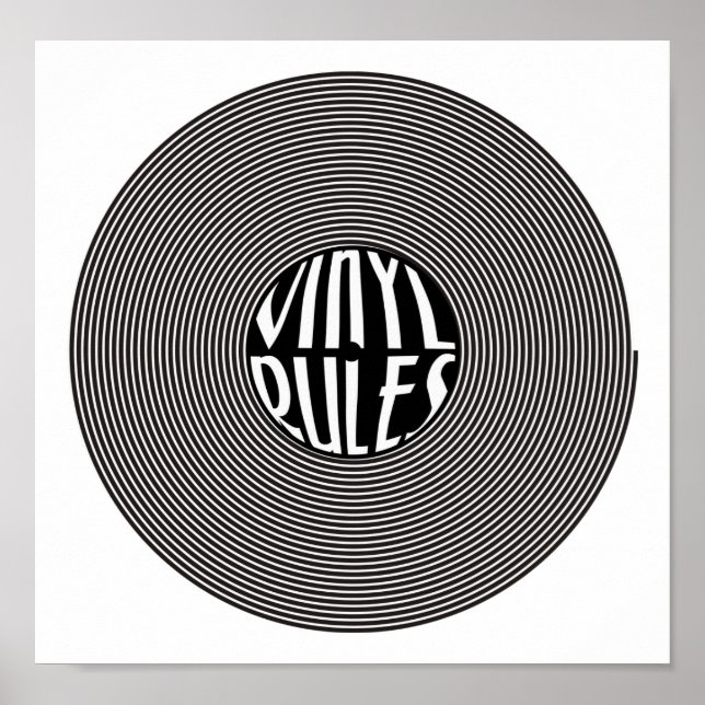 Vinyl Rules Poster (Front)