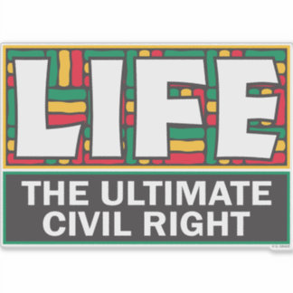 Vinyl sticker with a bold design.