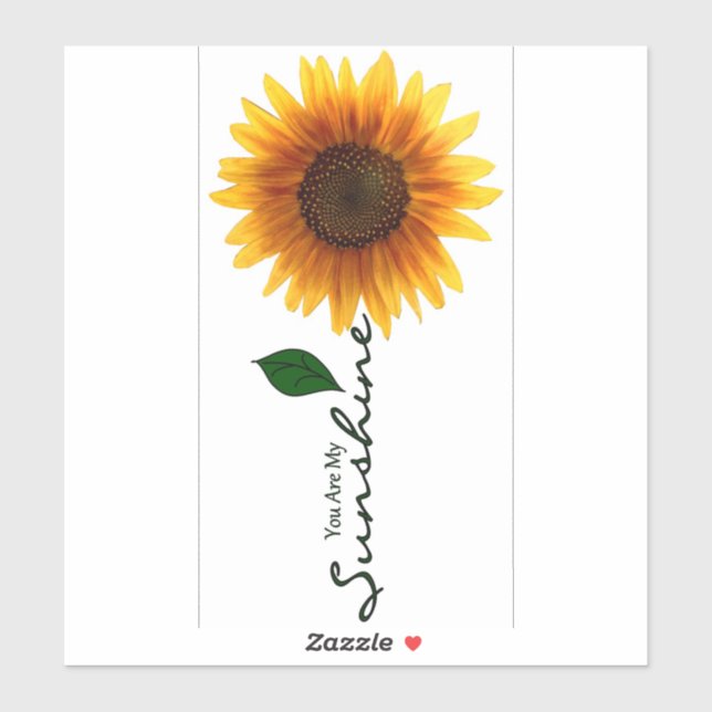 Vinyl Sticker - You Are My Sunshine (Sheet)