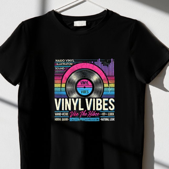 vinyl vibes T-Shirt (Creator Uploaded)