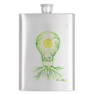 Vinyl Wrapped Flask