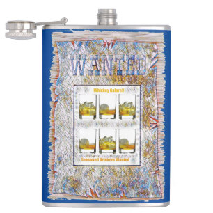 Vinyl Wrapped Flask