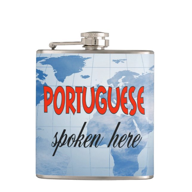 Vinyl Wrapped Flask (Front)