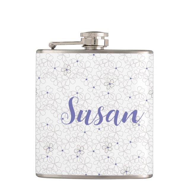 Vinyl Wrapped Flask (Front)