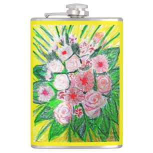 Vinyl Wrapped Flask