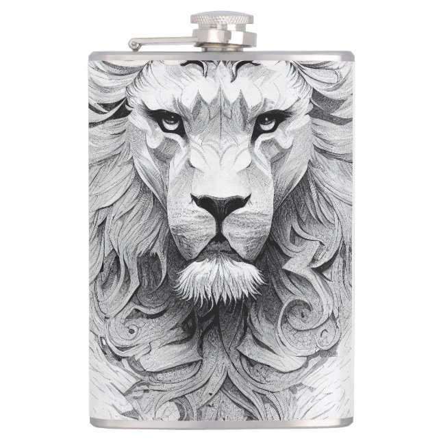 Vinyl Wrapped Flask (Front)