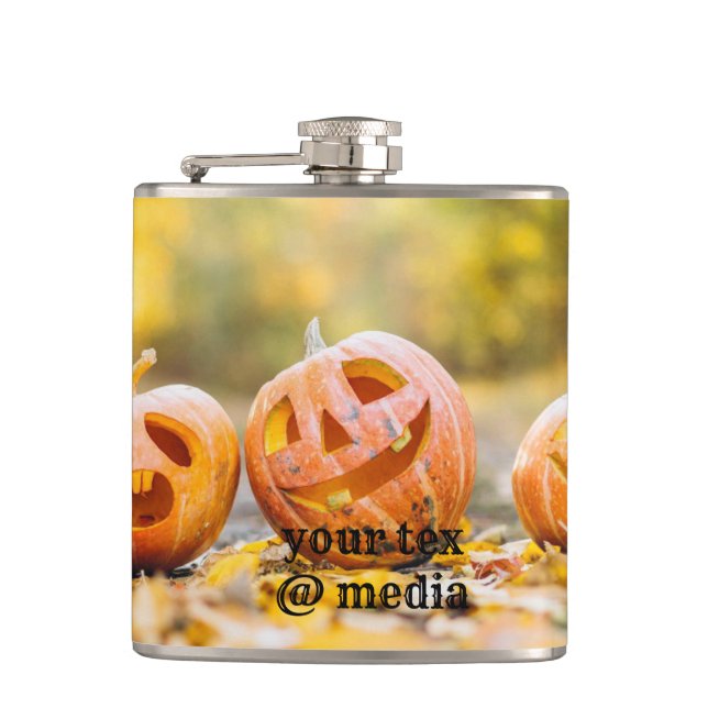 Vinyl Wrapped Flask (Front)