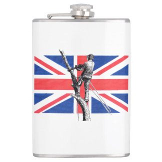 Vinyl Wrapped Flask