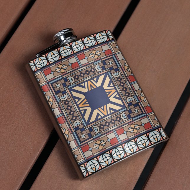 Vinyl Wrapped Flask (flask)