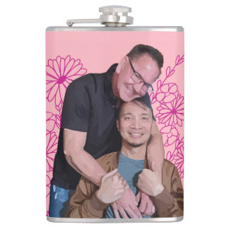 Vinyl Wrapped Flask
