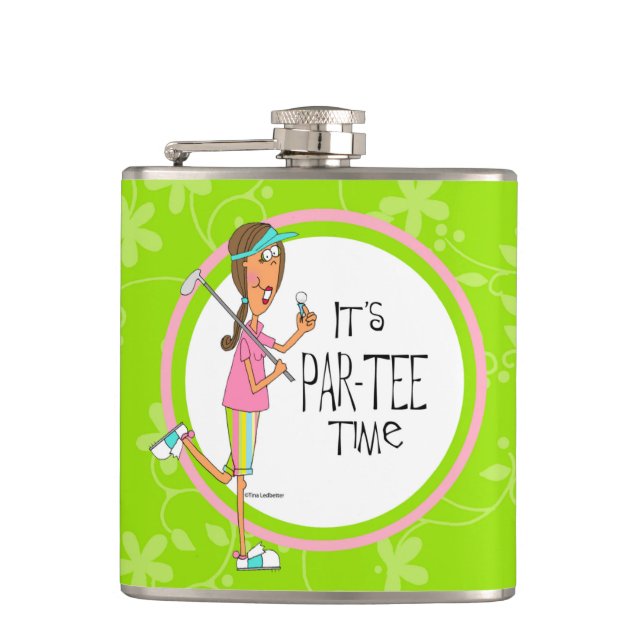 Vinyl Wrapped Flask (Front)