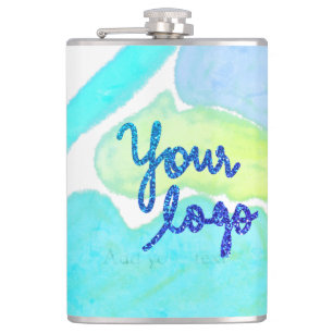 Vinyl Wrapped Flask