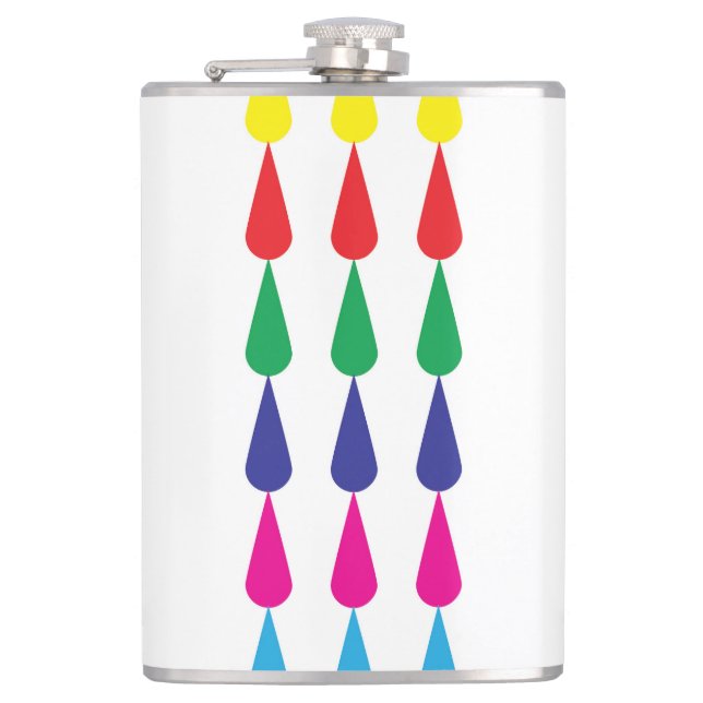 Vinyl Wrapped Flask (Front)