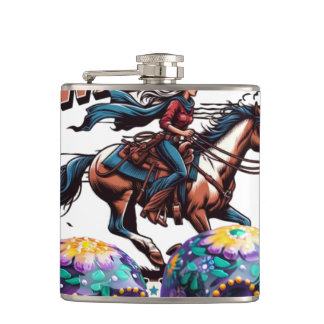 Vinyl Wrapped Flask