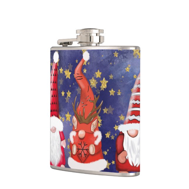 Vinyl Wrapped Flask, 6 oz. Flask (Left)