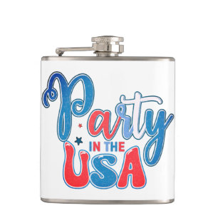 Vinyl Wrapped Flask, 6 oz. Flask