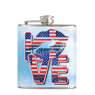 Vinyl Wrapped Flask, 6 oz. Flask